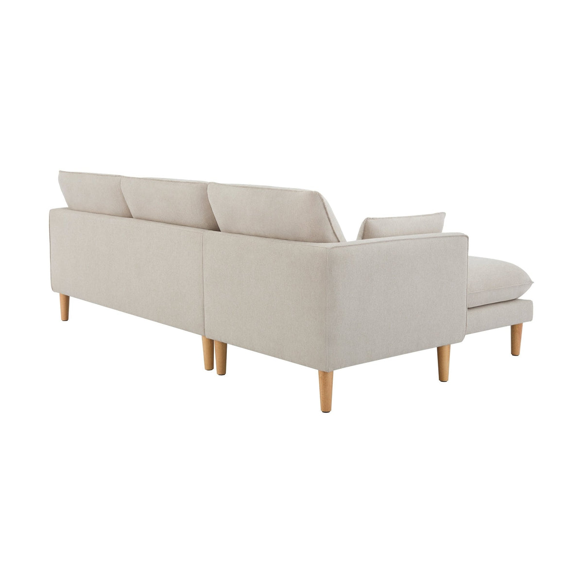 Dusklia - Shoreditch Left Hand Chaise Sofa - Natural