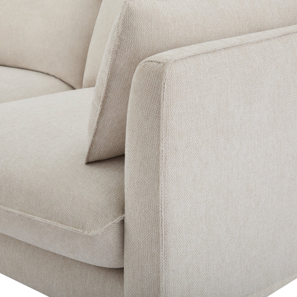 Dusklia - Shoreditch Left Hand Chaise Sofa - Natural
