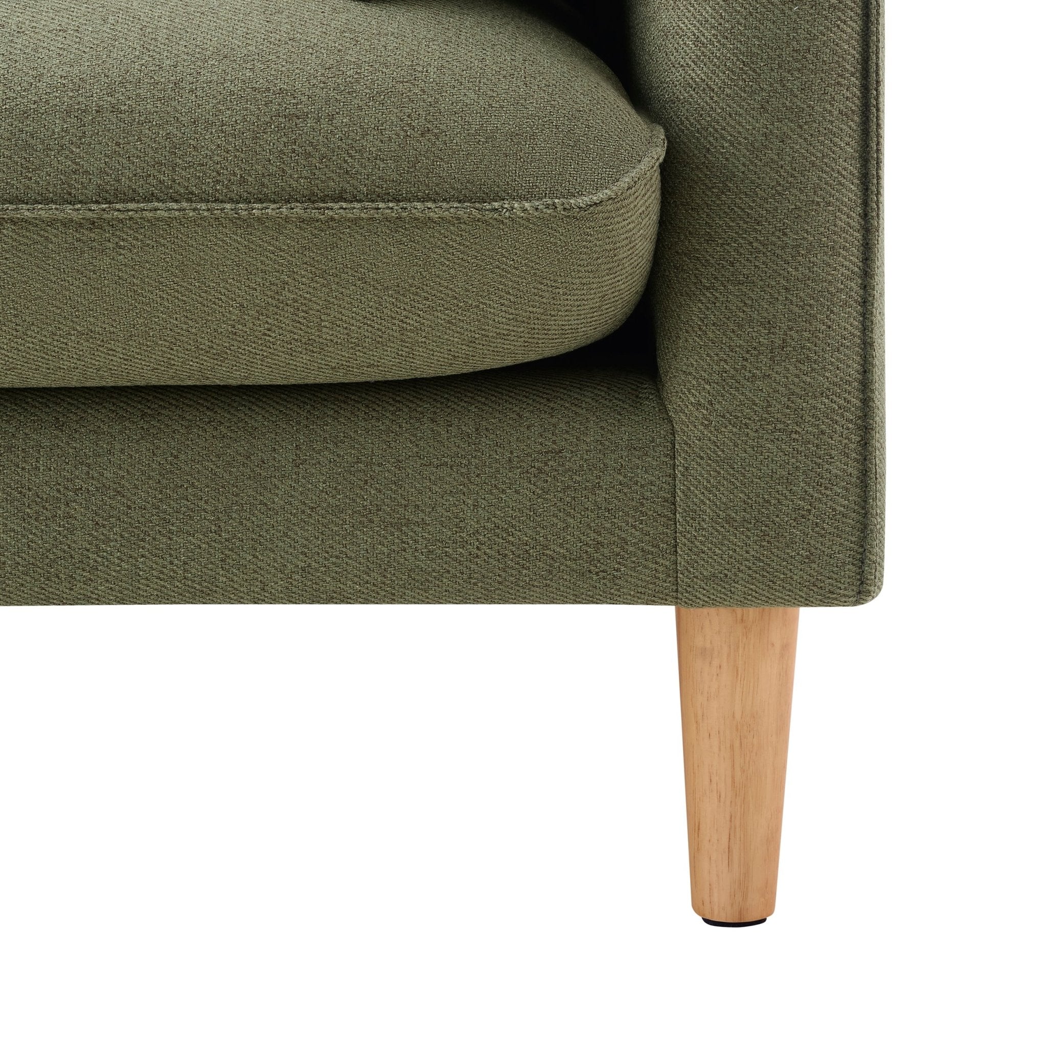 Dusklia - Shoreditch Loveseat - Woven Green