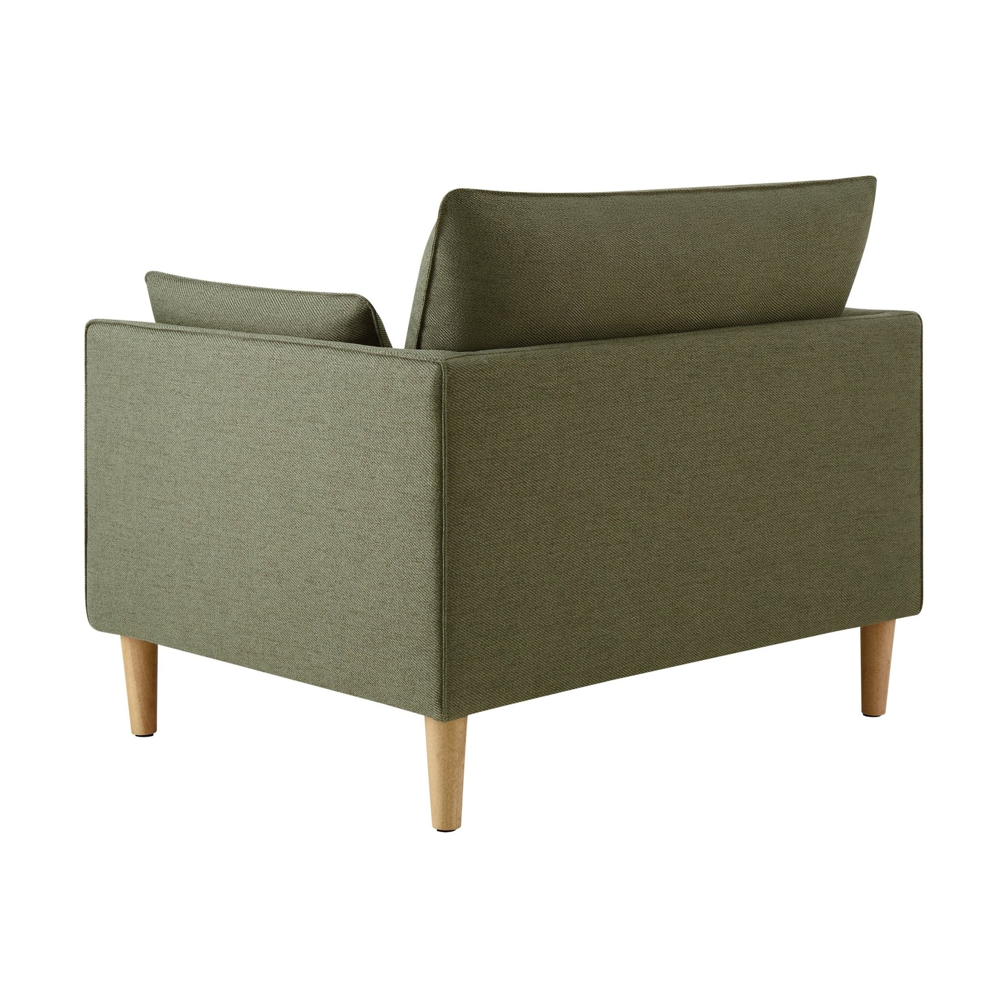 Dusklia - Shoreditch Loveseat - Woven Green