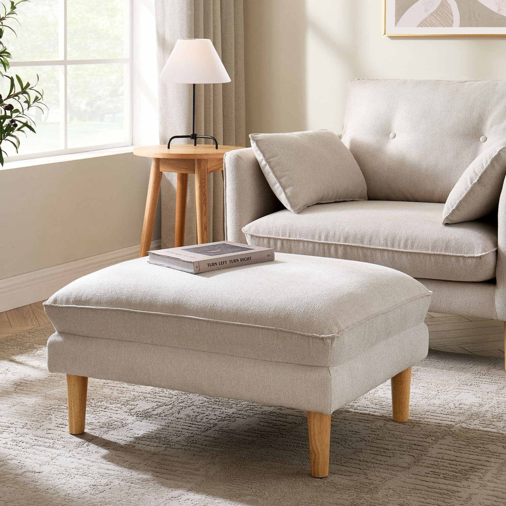 Dusklia - Shoreditch Pouffe - Natural