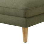 Dusklia - Shoreditch Pouffe - Woven Green