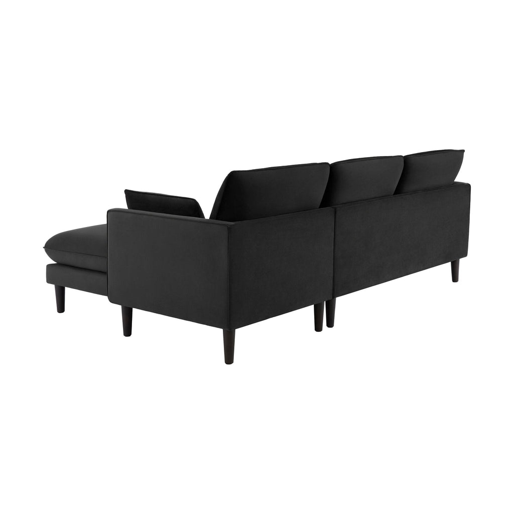 Dusklia - Shoreditch Right Hand Chaise Sofa - Ink