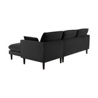 Dusklia - Shoreditch Right Hand Chaise Sofa - Ink