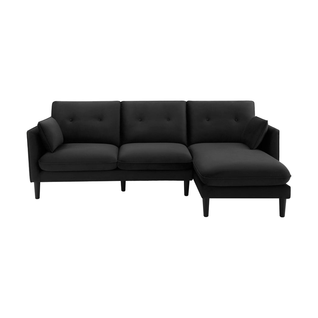 Dusklia - Shoreditch Right Hand Chaise Sofa - Ink