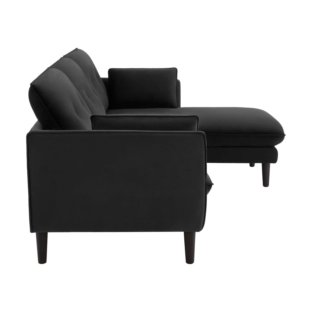 Dusklia - Shoreditch Right Hand Chaise Sofa - Ink