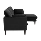 Dusklia - Shoreditch Right Hand Chaise Sofa - Ink