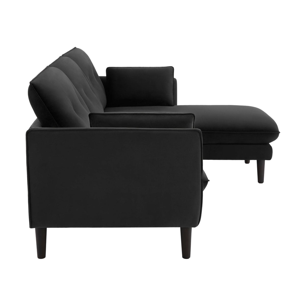 Dusklia - Shoreditch Right Hand Chaise Sofa - Ink