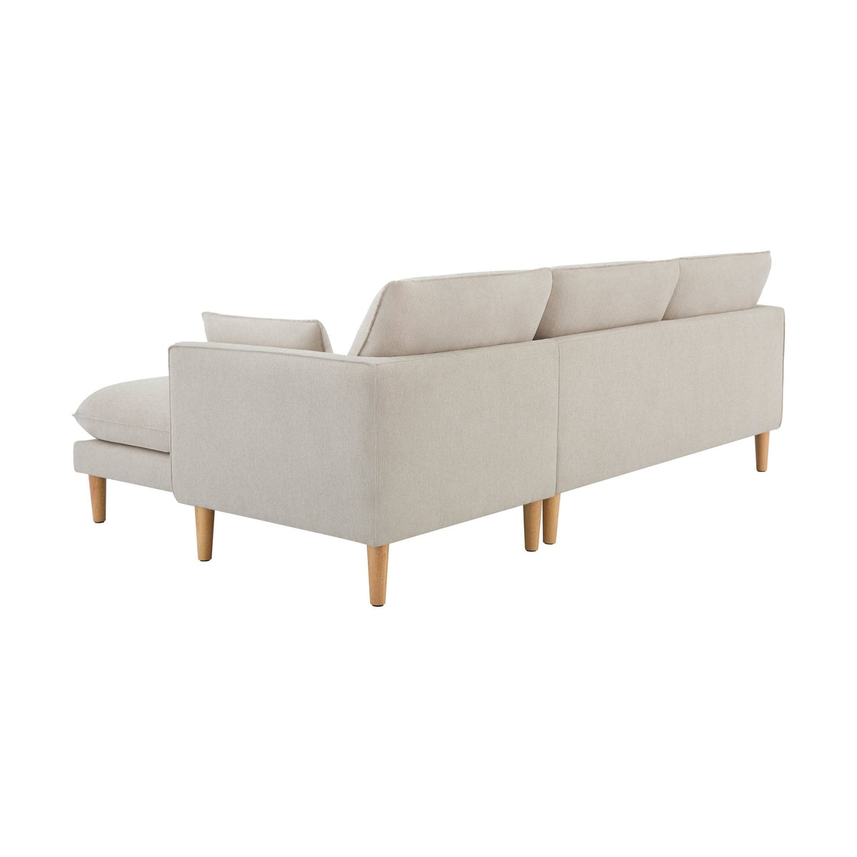 Dusklia - Shoreditch Right Hand Chaise Sofa - Natural