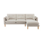 Dusklia - Shoreditch Right Hand Chaise Sofa - Natural