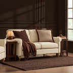 Dusklia - Sicily 2 Seater Sofa - Cream Linen