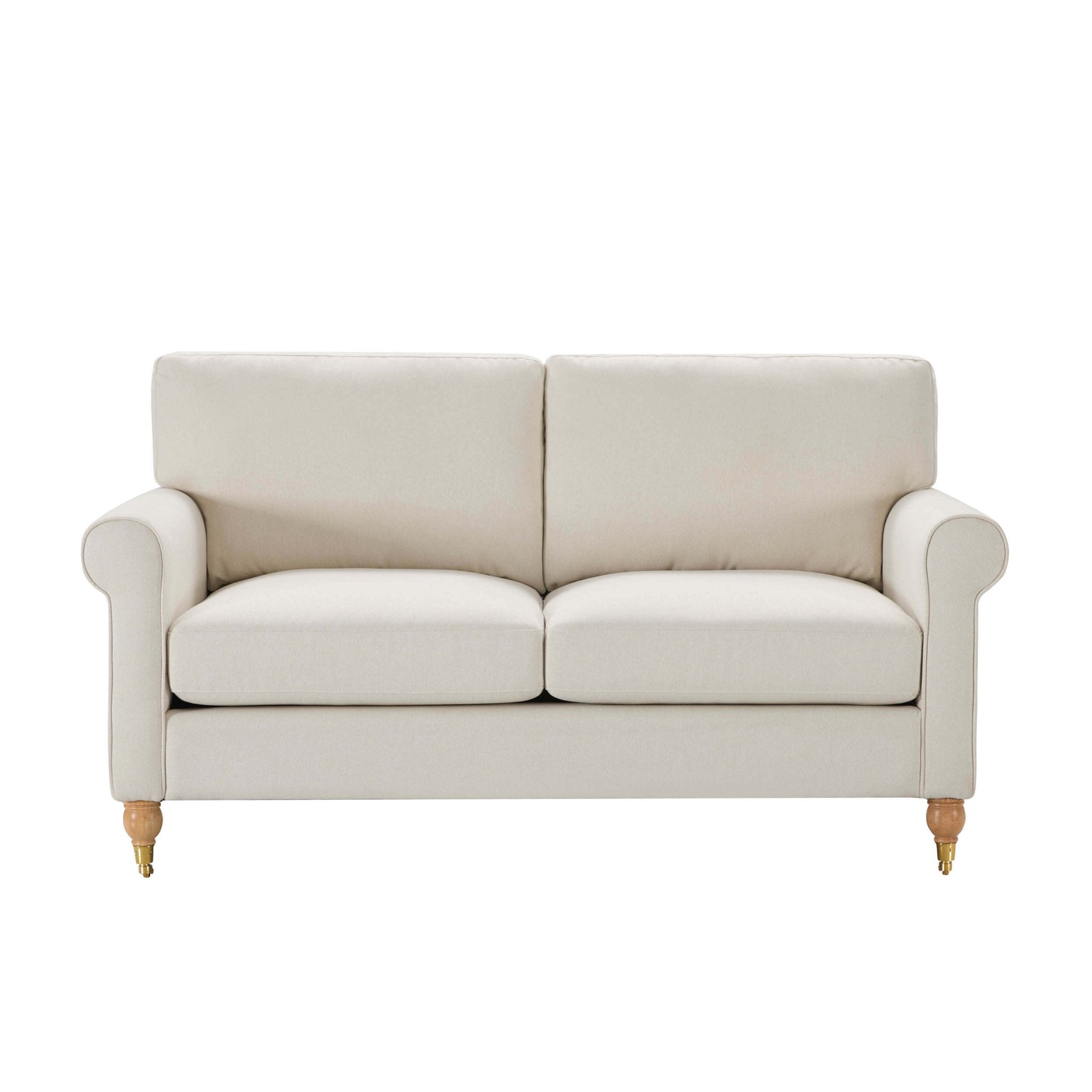 Dusklia - Sicily 2 Seater Sofa - Cream Linen