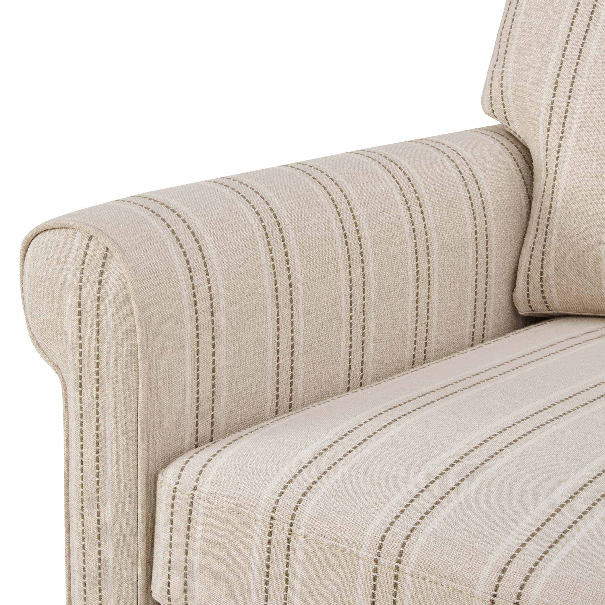 Dusklia - Sicily 2 Seater Sofa - Stripe