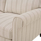 Dusklia - Sicily 2 Seater Sofa - Stripe