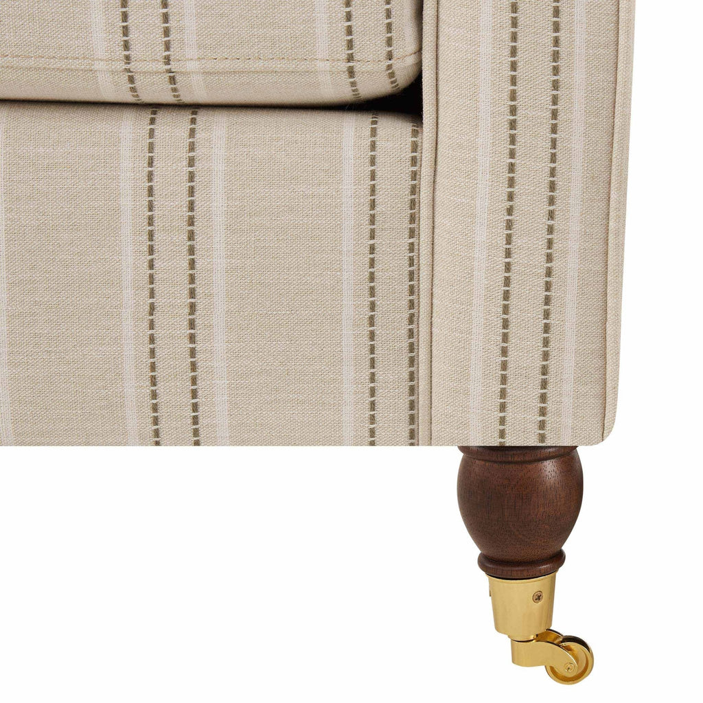 Dusklia - Sicily 3 Seater Sofa - Stripe