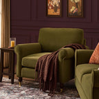 Dusklia - Sicily Armchair - Muted Moss
