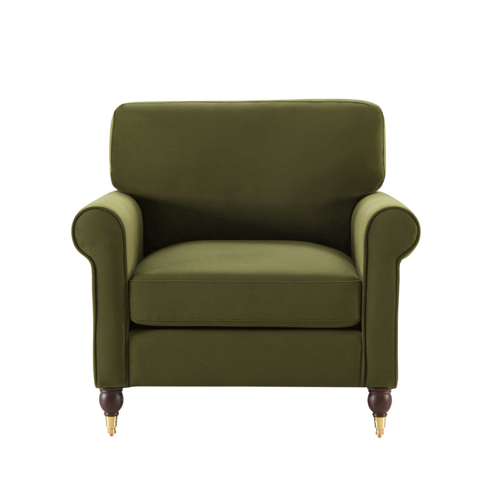 Dusklia - Sicily Armchair - Muted Moss