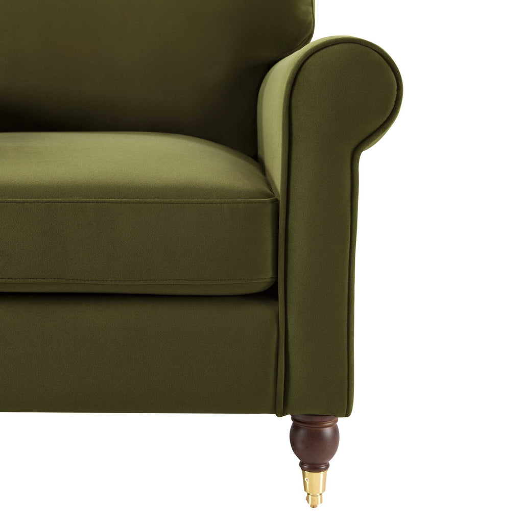 Dusklia - Sicily Armchair - Muted Moss