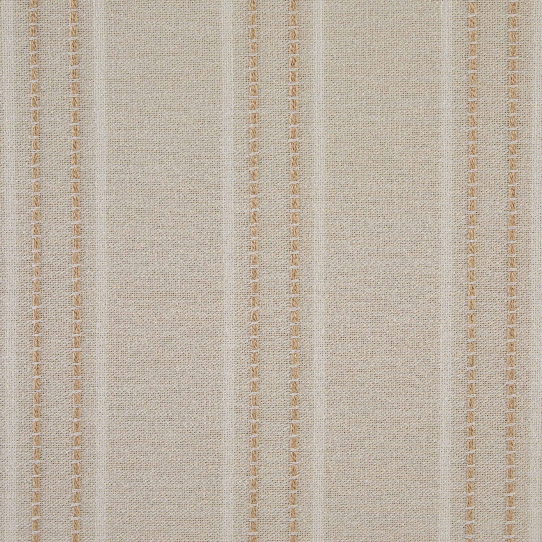 Dusklia - Sicily Armchair - Natural Stitched Stripe
