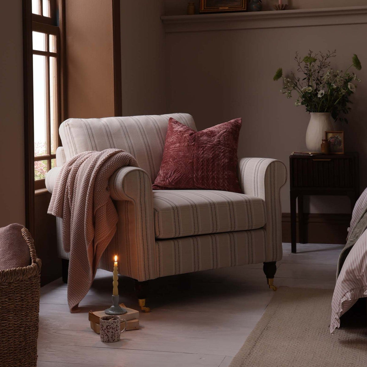 Dusklia - Sicily Armchair - Stripe