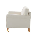 Dusklia - Sicily Small 2 Seater Sofa - Cream Linen