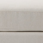 Dusklia - Sicily Pouffe - Cream Linen