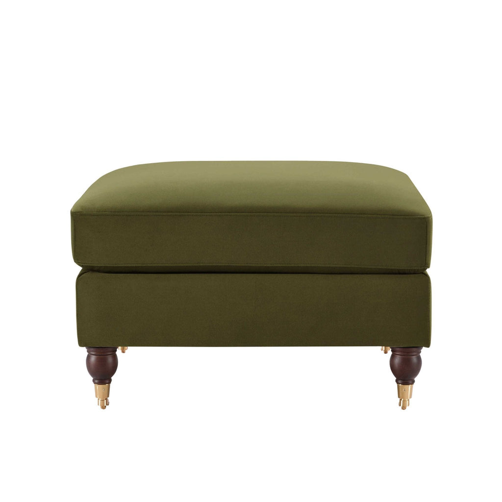 Dusklia - Sicily Pouffe - Muted Moss