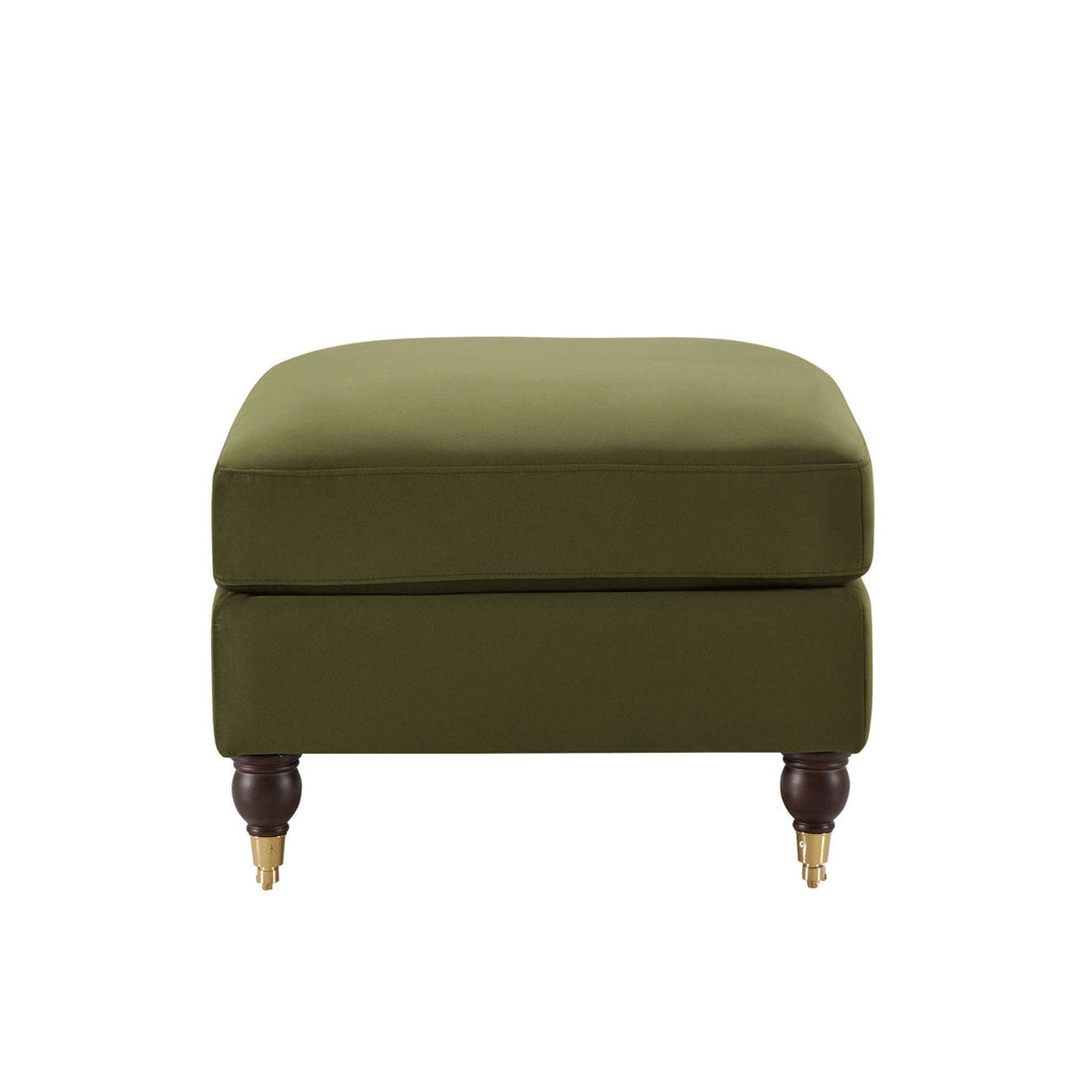 Dusklia - Sicily Pouffe - Muted Moss