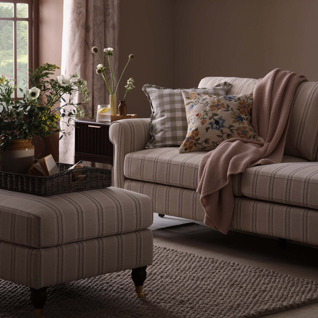 Dusklia - Sicily Pouffe - Stripe