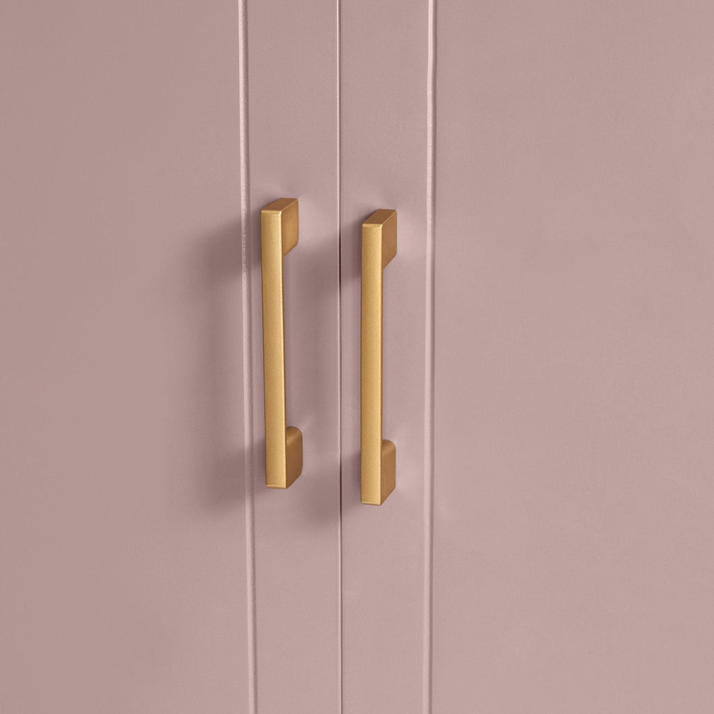 Dusklia - Sienna 2 Door Wardrobe with Drawer - Dusty Mauve