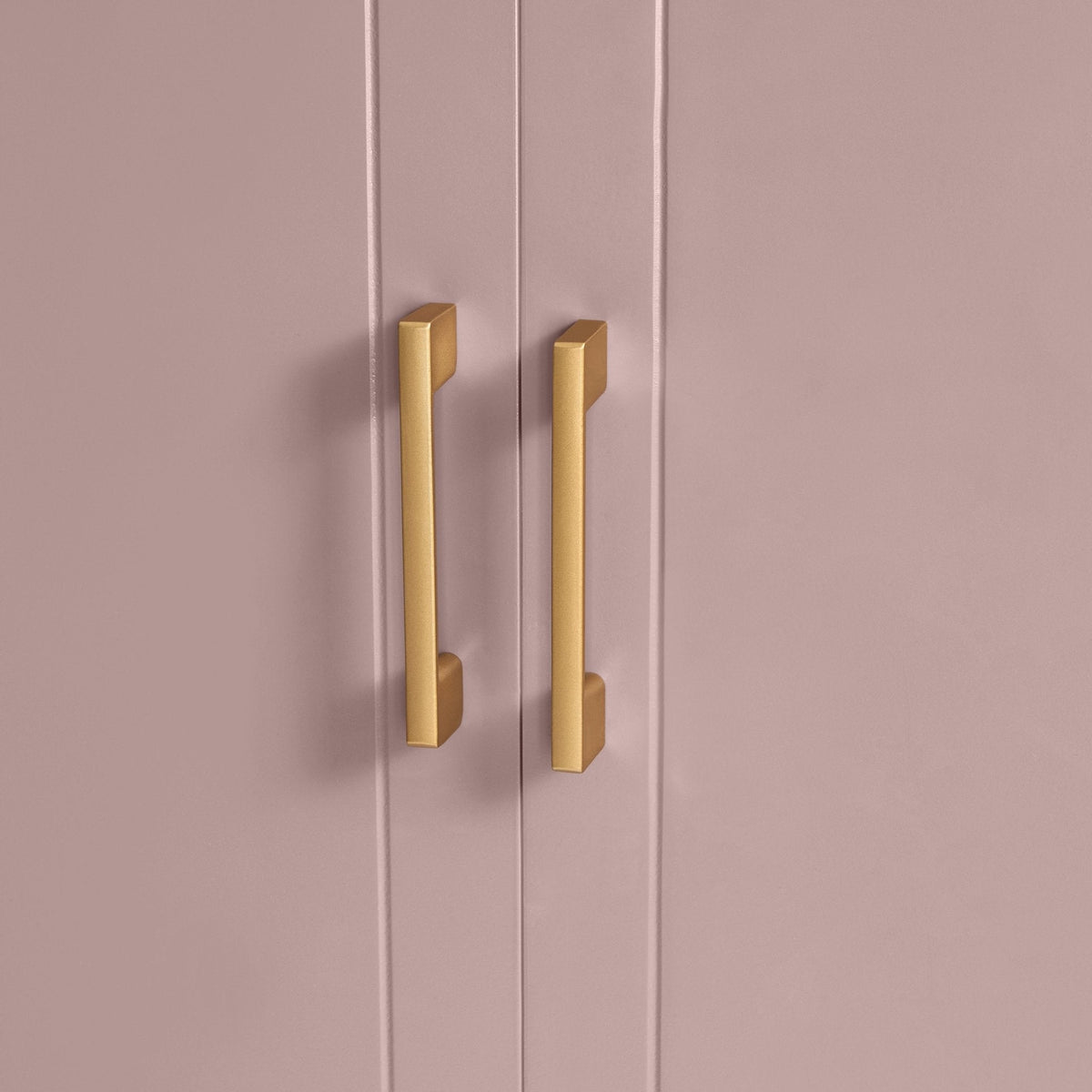 Dusklia - Sienna 2 Door Wardrobe with Drawer - Dusty Mauve