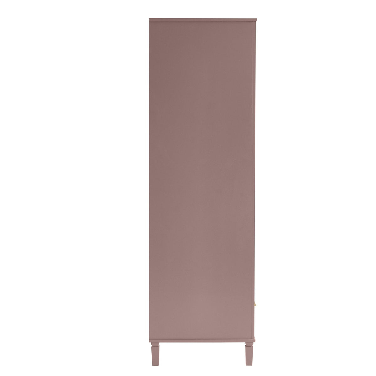 Dusklia - Sienna 2 Door Wardrobe with Drawer - Dusty Mauve