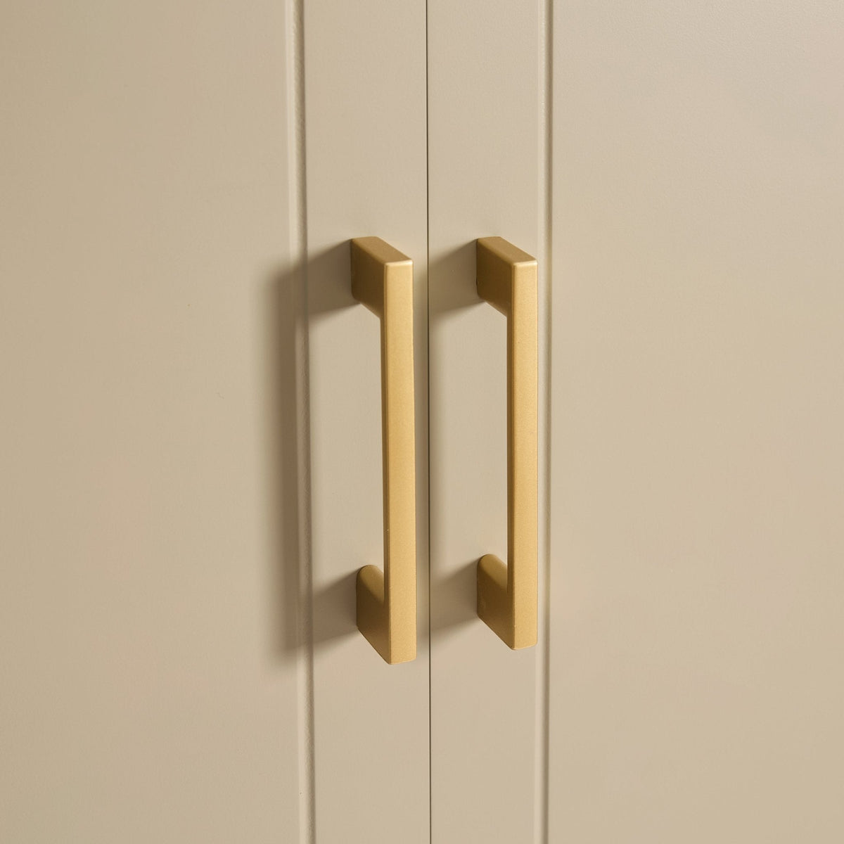 Dusklia - Sienna 2 Door Wardrobe with Drawer - Taupe