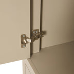 Dusklia - Sienna 2 Door Wardrobe with Drawer - Taupe