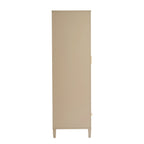 Dusklia - Sienna 2 Door Wardrobe with Drawer - Taupe