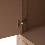 Dusklia - Sienna 2 Door Wardrobe with Drawers - Washed Wood
