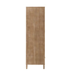 Dusklia - Sienna 2 Door Wardrobe with Drawers - Washed Wood