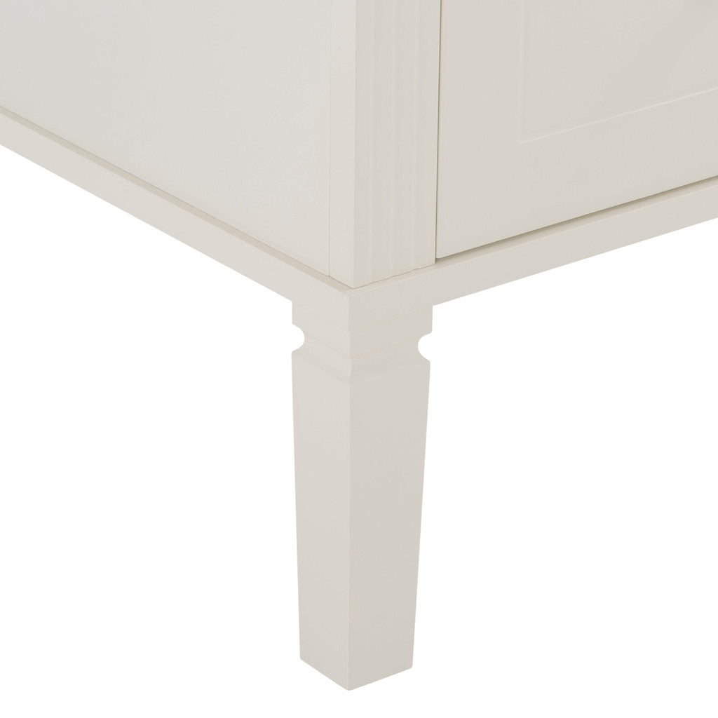 Dusklia - Sienna 2 Drawer Bedside Table - Cream