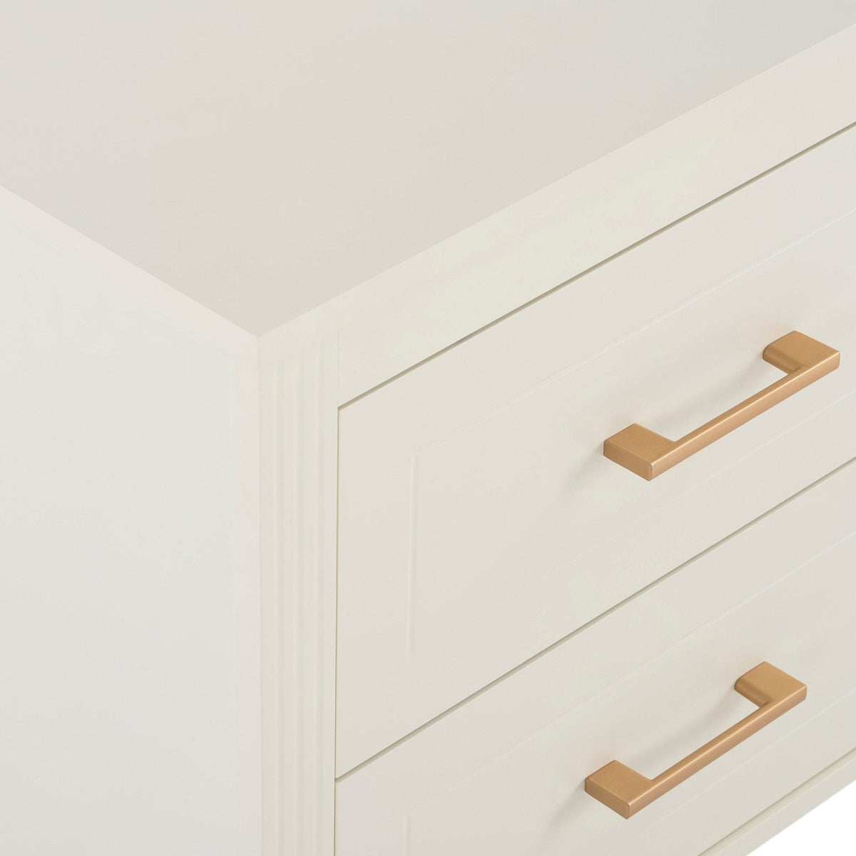 Dusklia - Sienna 2 Drawer Bedside Table - Cream