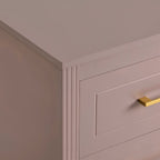 Dusklia - Sienna 2 Drawer Bedside Table - Dusty Mauve