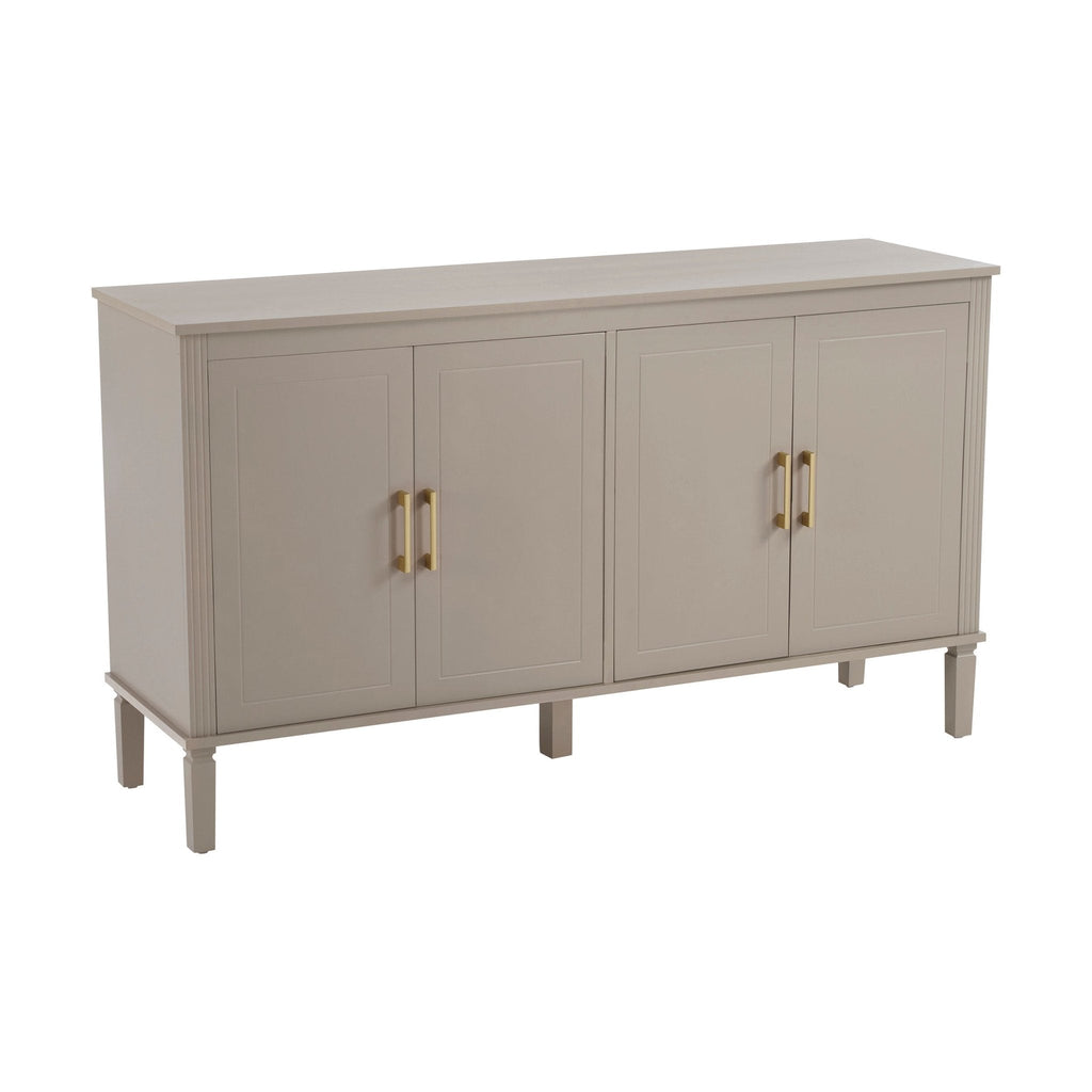 Dusklia - Sienna 4 Door Sideboard - Taupe