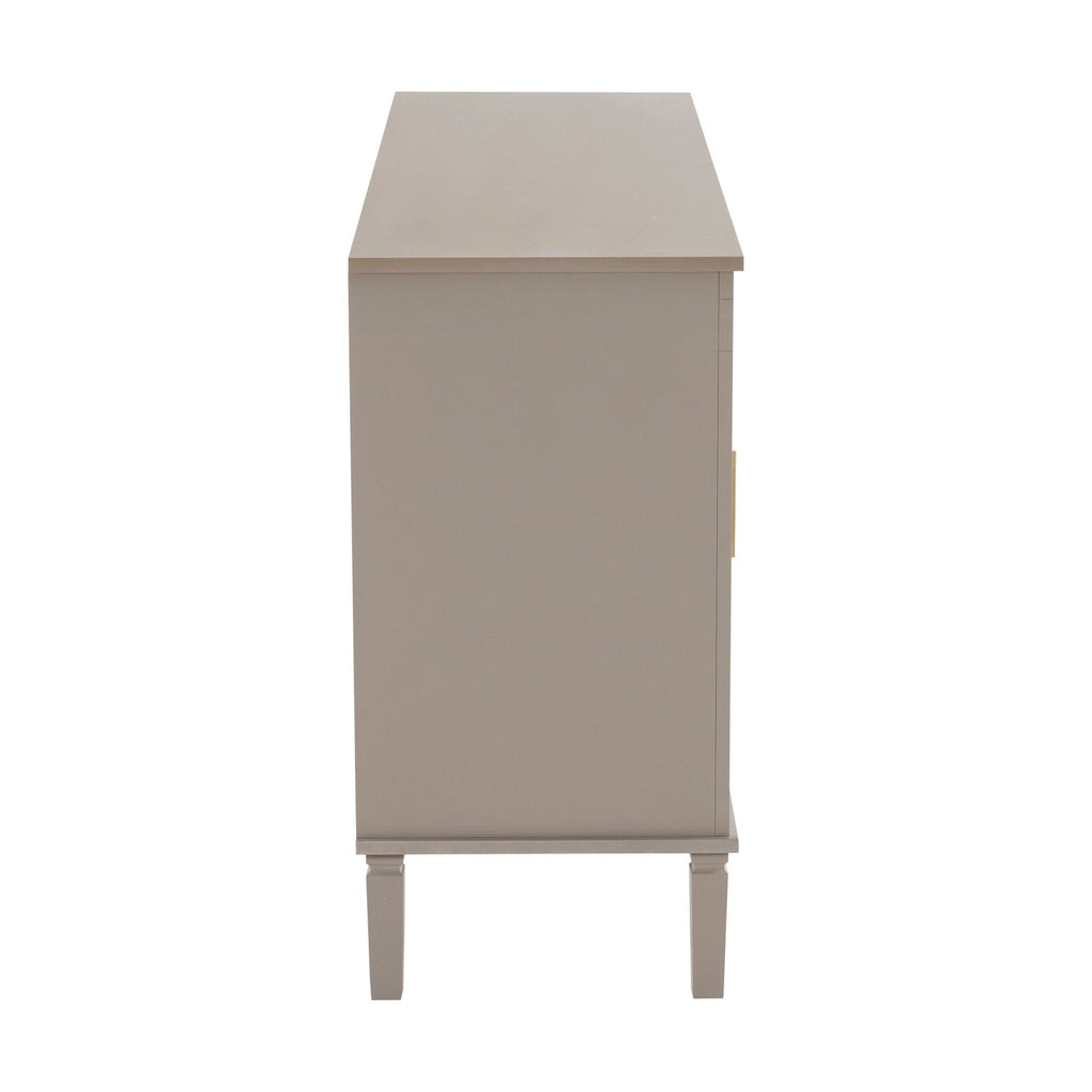 Dusklia - Sienna 4 Door Sideboard - Taupe
