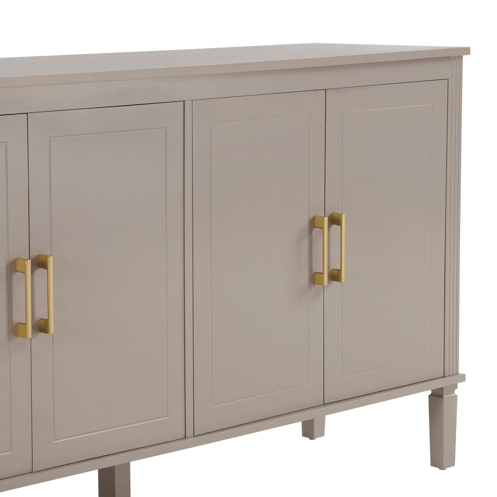 Dusklia - Sienna 4 Door Sideboard - Taupe