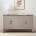 Dusklia - Sienna 4 Door Sideboard - Taupe