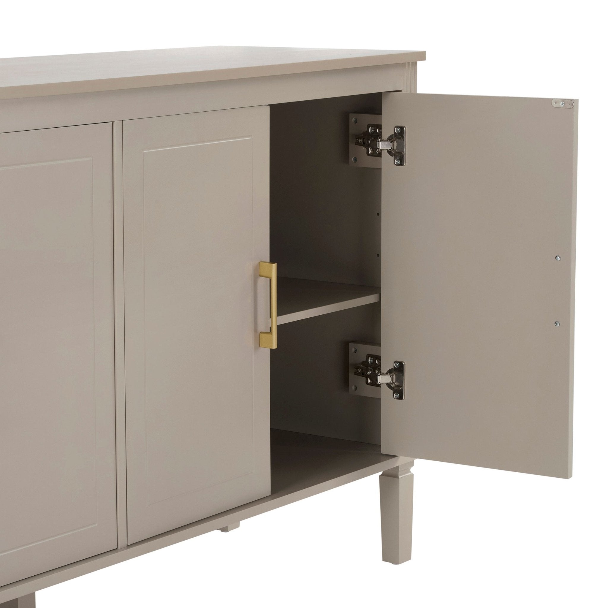 Dusklia - Sienna 4 Door Sideboard - Taupe