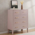 Dusklia - Sienna 5 Drawer Chest - Dusty Mauve