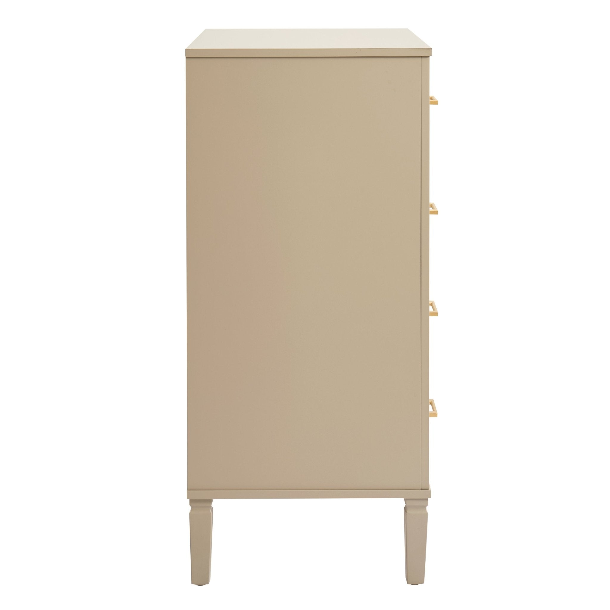 Dusklia - Sienna 5 Drawer Chest - Taupe