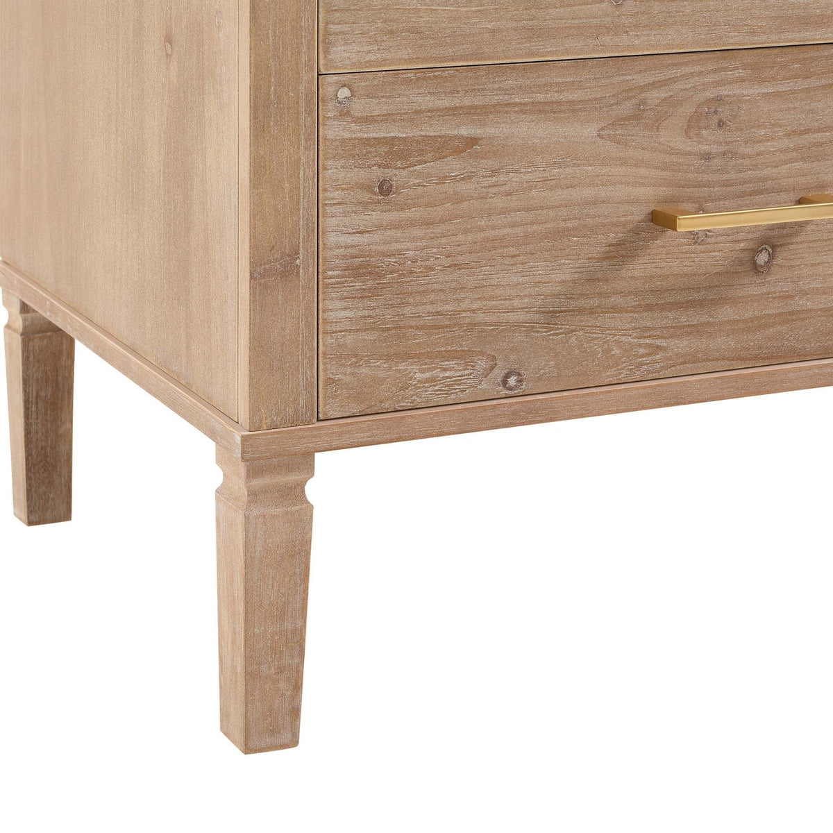 Dusklia - Sienna 5 Drawer Chest - Washed Wood