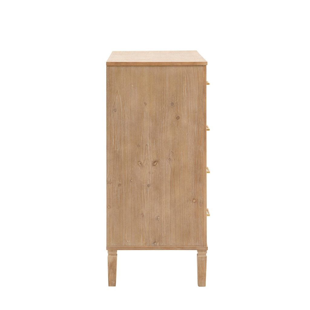 Dusklia - Sienna 5 Drawer Chest - Washed Wood