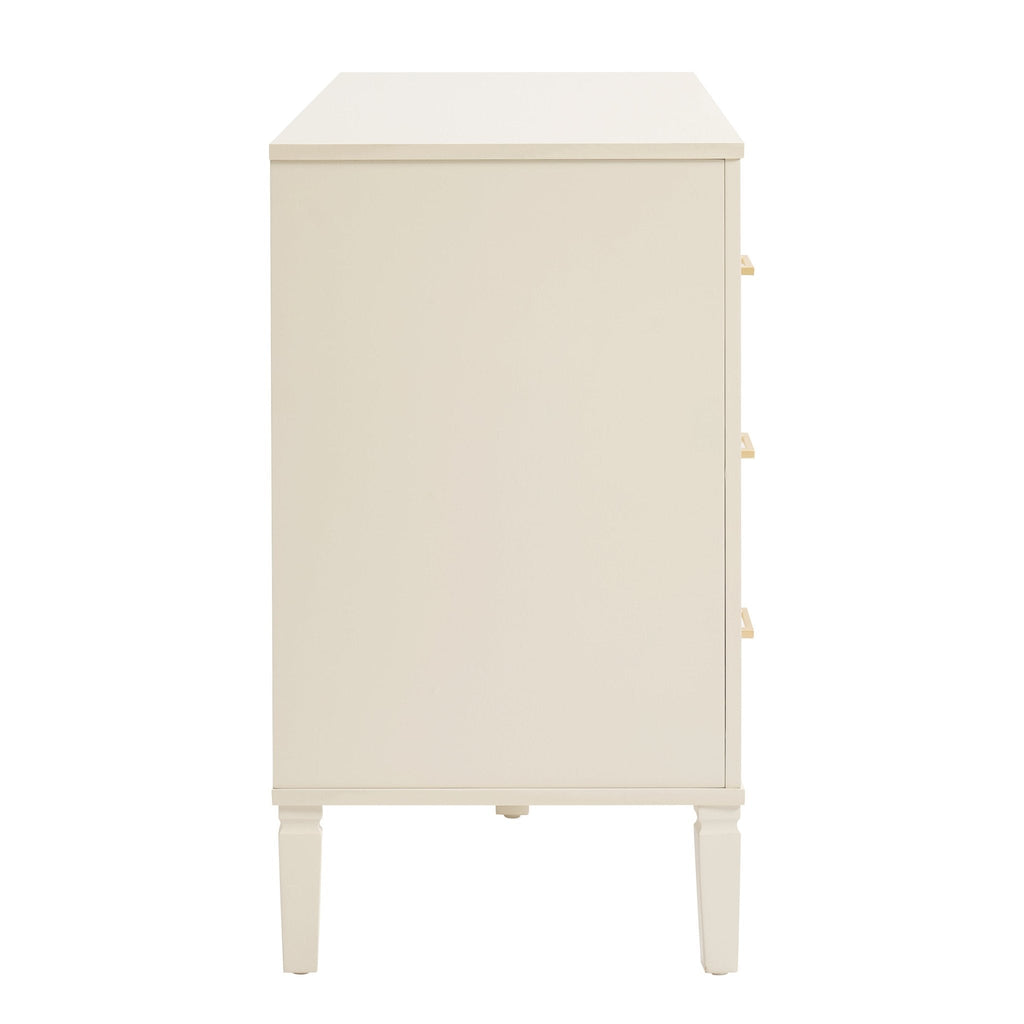 Dusklia - Sienna 6 Drawer Chest - Cream